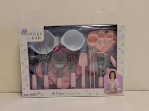 COOKIN FOR KIDS 18PC UTENSIL SET