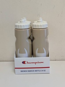 NEW CHAMPION QUENCH SQUEEZE BOTTLE 4PK IRISH CREAMCOTTON