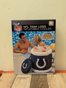 NEW NFL TEAM LOGO INFLATABLE COOLER PRO SPLASH (COLTS)