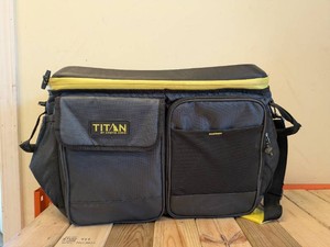 TITAN BY ARCTIC ZONE COOLER WITH TABLETOP YELLOWBLACK