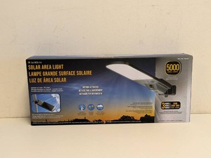 SOL R BRIGHT SOLAR AREA LIGHT 5000 LUMENS