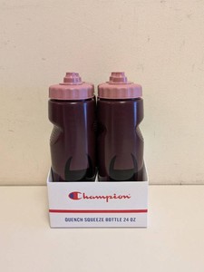 NEW CHAMPION QUENCH SQUEEZE BOTTLE 4PK RUBYCOSMIC PINK