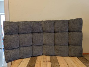 BIRD ROCK HOME MEMORY FOAM FLOOR CHAIR GRAY