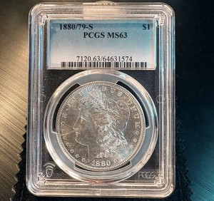 188079-S Morgan Silver Dollar PCGS MS63