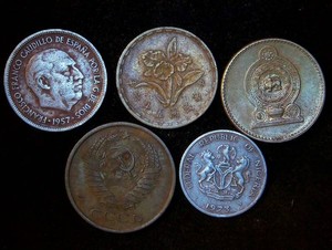 (5) Tougher Find World Coins