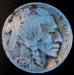 Semi Key 1919-S Buffalo Nickel Full Date