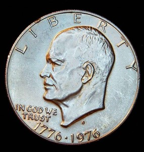 Unc Details Silver 1976-S Eisenhower Dollar
