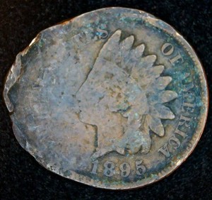 Strike Error 1895 Indian Head Penny