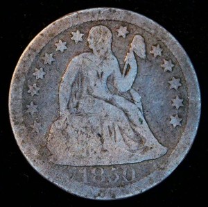Better Date 1850-O Seated Liberty Dime