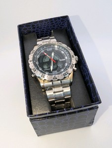 Stauer Compendium Hybrid Mens Watch