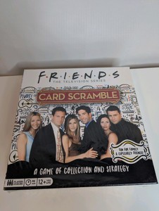 NIB Friends Card Scramble board game, Sealed