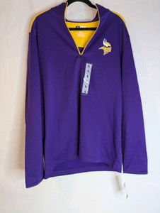 NWT NFL Team Apparel Minnesota Vikings pullover, Size L