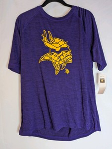 NWT NFL MN Vikings Active Shirt, Size L