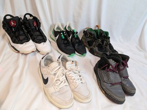 Nike Mens shoes Reseller Lot of 5, Various Sizes