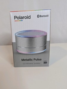 Polaroid Metallic Pulse LED Wireless Speaker