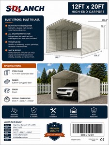High-End Carport  2026  Unused  SDLC1220