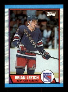 1989-90 Topps - Brian Leetch #136 (RC) Rookie Card
