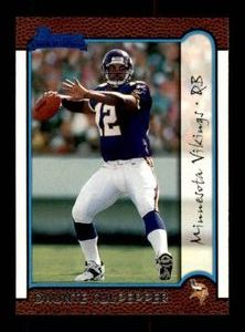 1999 Bowman Daunte Culpepper Rookie Card Minnesota Vikings Legend