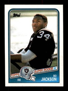 1988 Topps Bo Jackson Rookie Card
