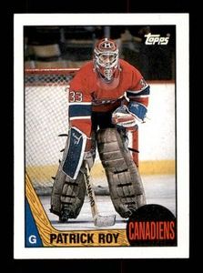 1987-88 Topps - Patrick Roy #163