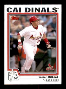 2004 Topps - Yadier Molina #324 Rookie Card