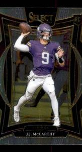 2024 Panini Select - Concourse J.J. McCarthy #24 (RC) Rookie Card