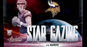 2024 Panini Absolute - Star Gazing J.J. McCarthy #SG-JMY (RC) Rookie Card