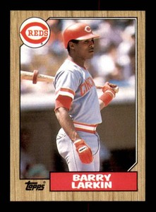 1987 Topps Barry Larkin #648 Rookie Card