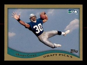 1998 Topps - Ahman Green #350 Rookie Card