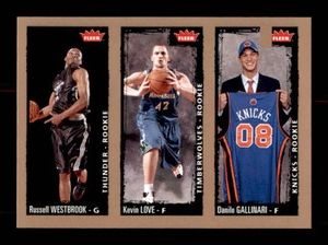 2008 Fleer Kevin Love and Russell Westbrook Rookie Card