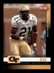2007 SAGE Aspire - Calvin Johnson #18 (RC) Rookie Card