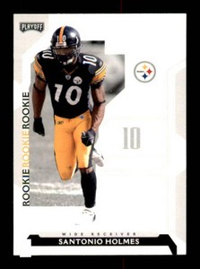 2006 Playoff NFL Playoffs - Rookie Santonio Holmes #78 (RC) Rookie Card