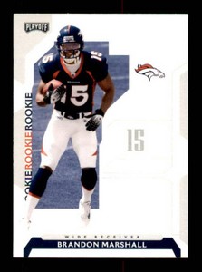 2006 Playoff NFL Playoffs - Rookie Brandon Marshall #126 (RC) Rookie Card