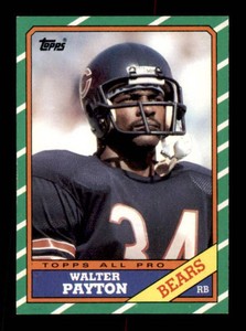 1986 Topps - #11 Walter Payton Vintage Football Card