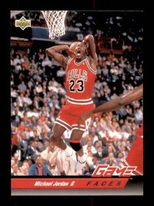 1992-93 Upper Deck - Game Faces Michael Jordan #488
