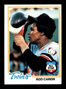 1978 Topps - Rod Carew #580 Vintage Twins Baseball Card