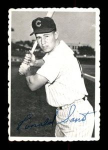 1969 Topps - Deckle Edge Ron Santo #19