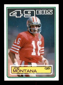 1983 Topps - Joe Montana #169 Vintage Football Card