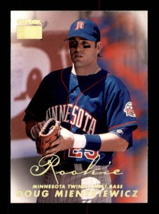 1998 Skybox Doug Mientkiewicz Rookie Card Gold Minnesota Twins