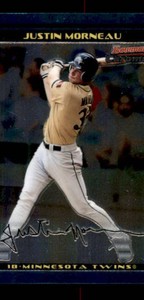 Bowman Chrome Justin Morneau Rookie Card