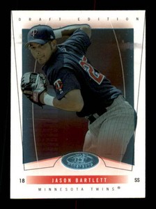 2004 Fleer Jason bartlett Rookie Card Draft Edition Serial #d 1000