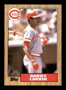 1987 Topps Barry Larkin #648 Rookie Card