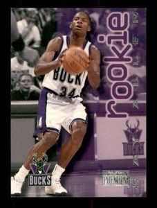 1996-97 Skybox Premium - Rookie Ray Allen #201 (RC)