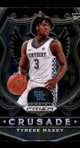2020-21 Panini Prizm Draft Picks - Crusade Tyrese Maxey #94 (RC) Rookie Card