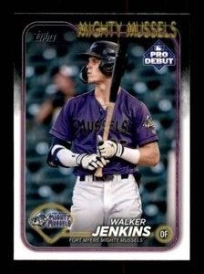 2024 Topps Pro Debut - Walker Jenkins #PD-196 (RC) Rookie Card