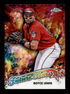 2023 Topps Chrome - Future Stars Royce Lewis #FS-1 Rookie Card