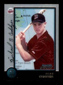 1998 Bowman Chrome Michael Cuddyer Rookie Card