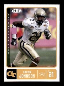 2007 SAGE Hit - Calvin Johnson #61 (RC) Rookie Card