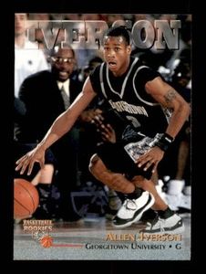 1996 Scoreboard Allen Iverson Rookie Card