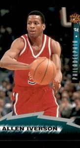 1997 The Score Board, Inc Allen Iverson Base Base Set